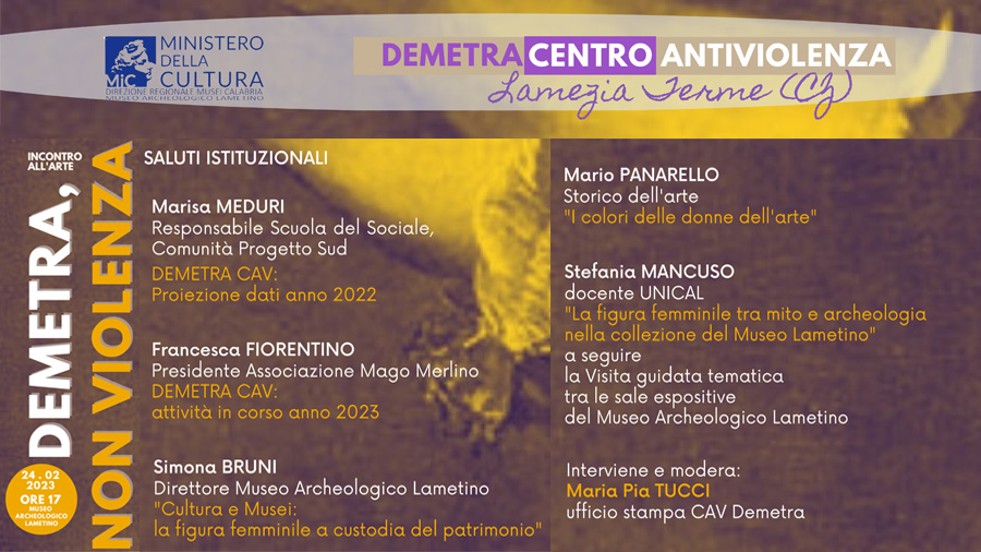 "Incontro all'Arte" al Museo archeologico lametino